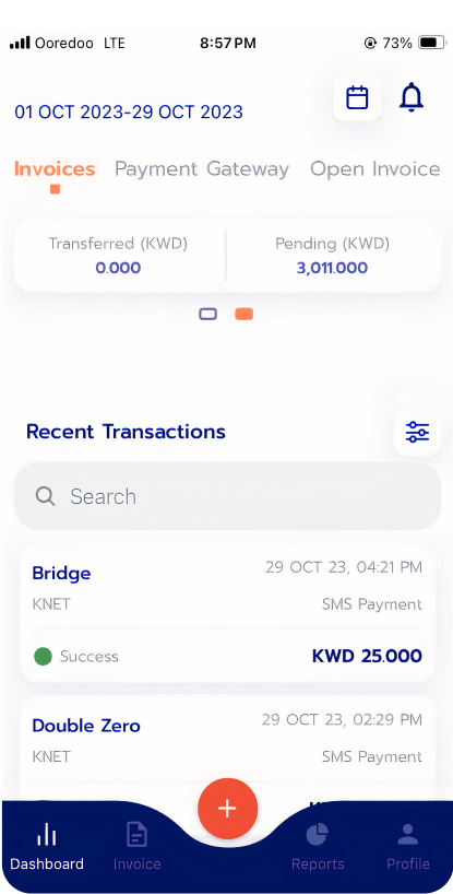 Hesabe mobile app